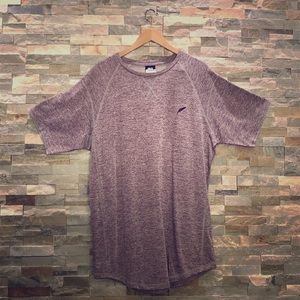 Publish Brand Casper TShirt Maroon/Grey XL